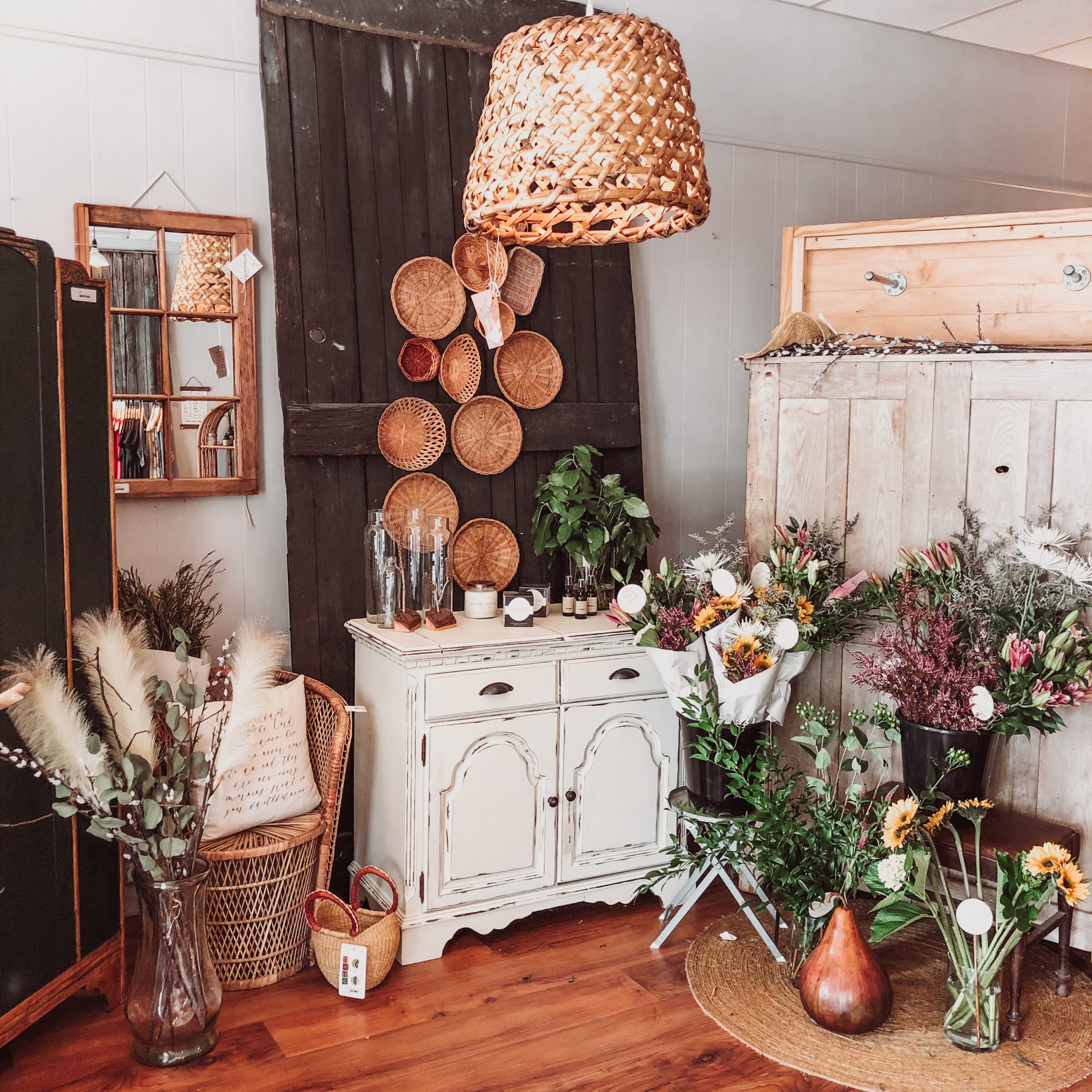 Inside August + House in Edgefield, SC
