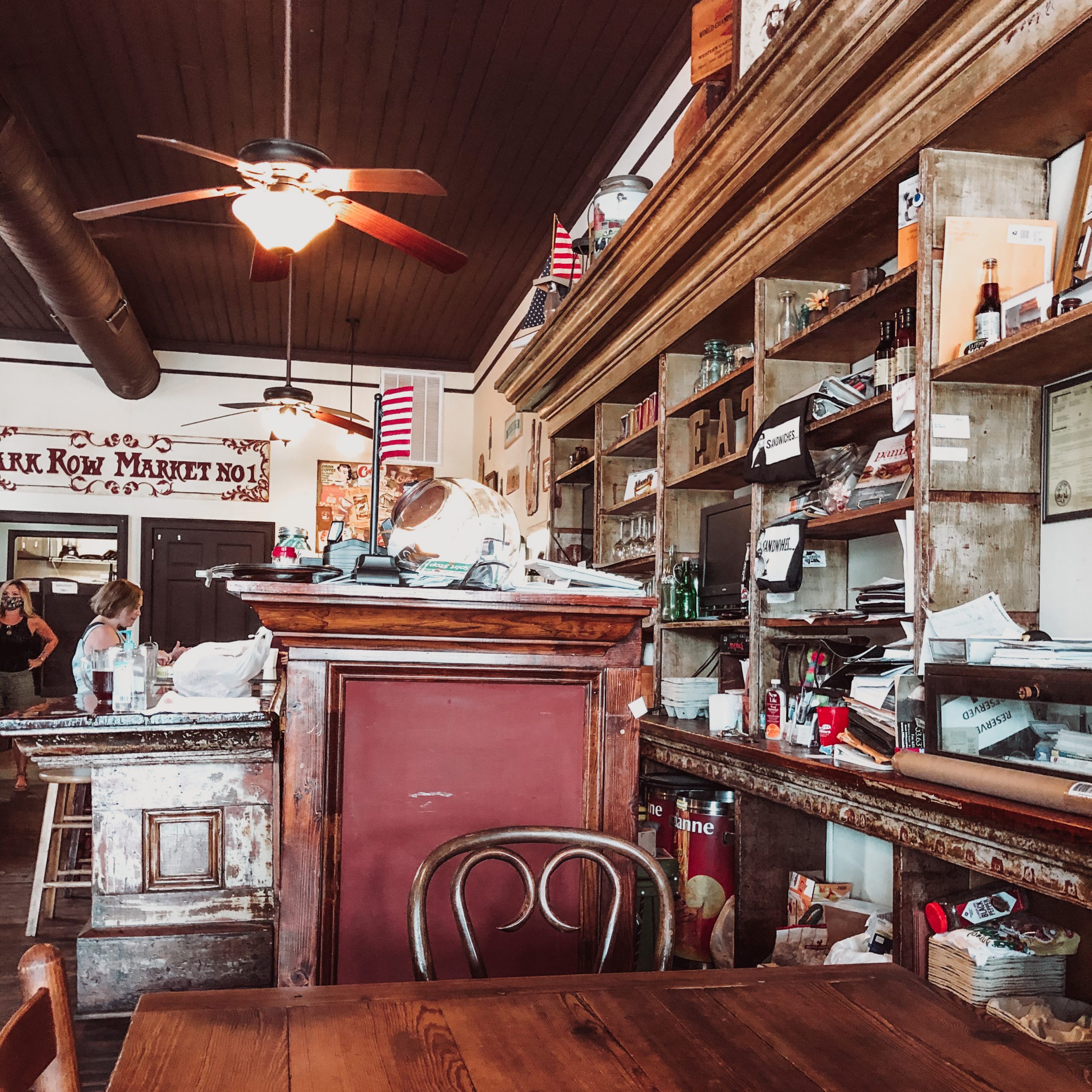 Inside Park Row Market Edgefield, SC