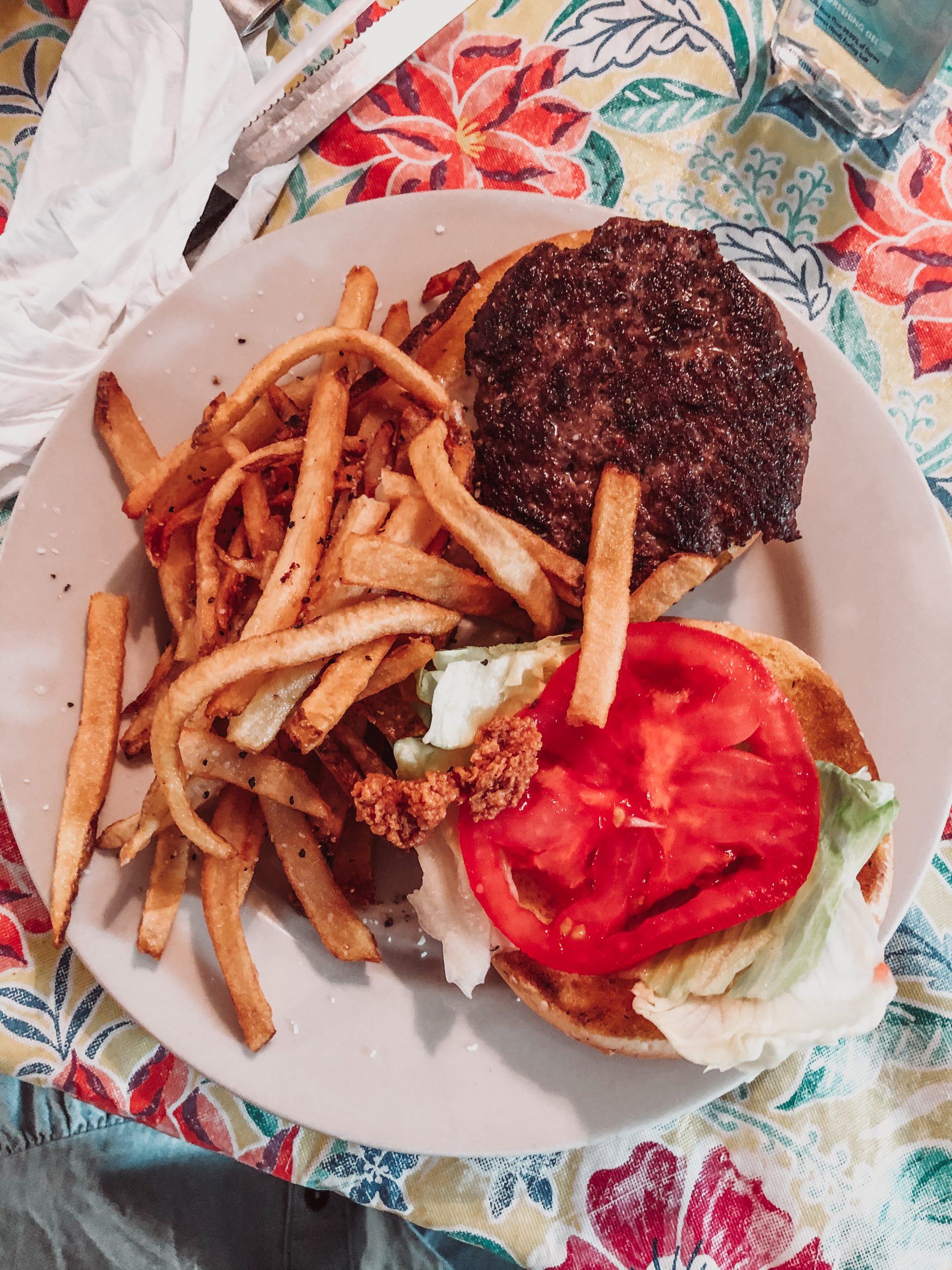 Grits and Groceries Burger
